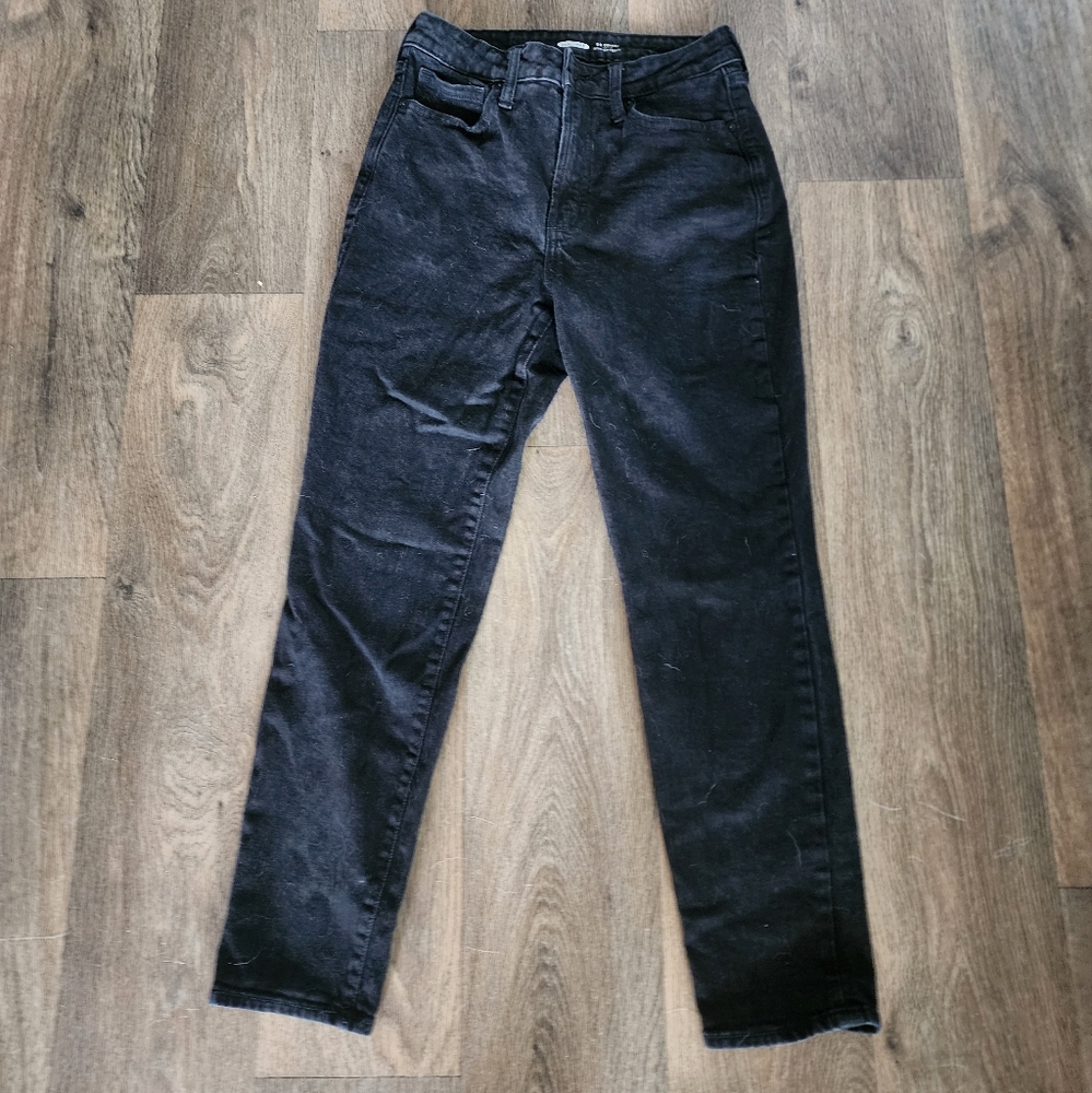 Old Navy Black Skinny Jeans Sleek Fit